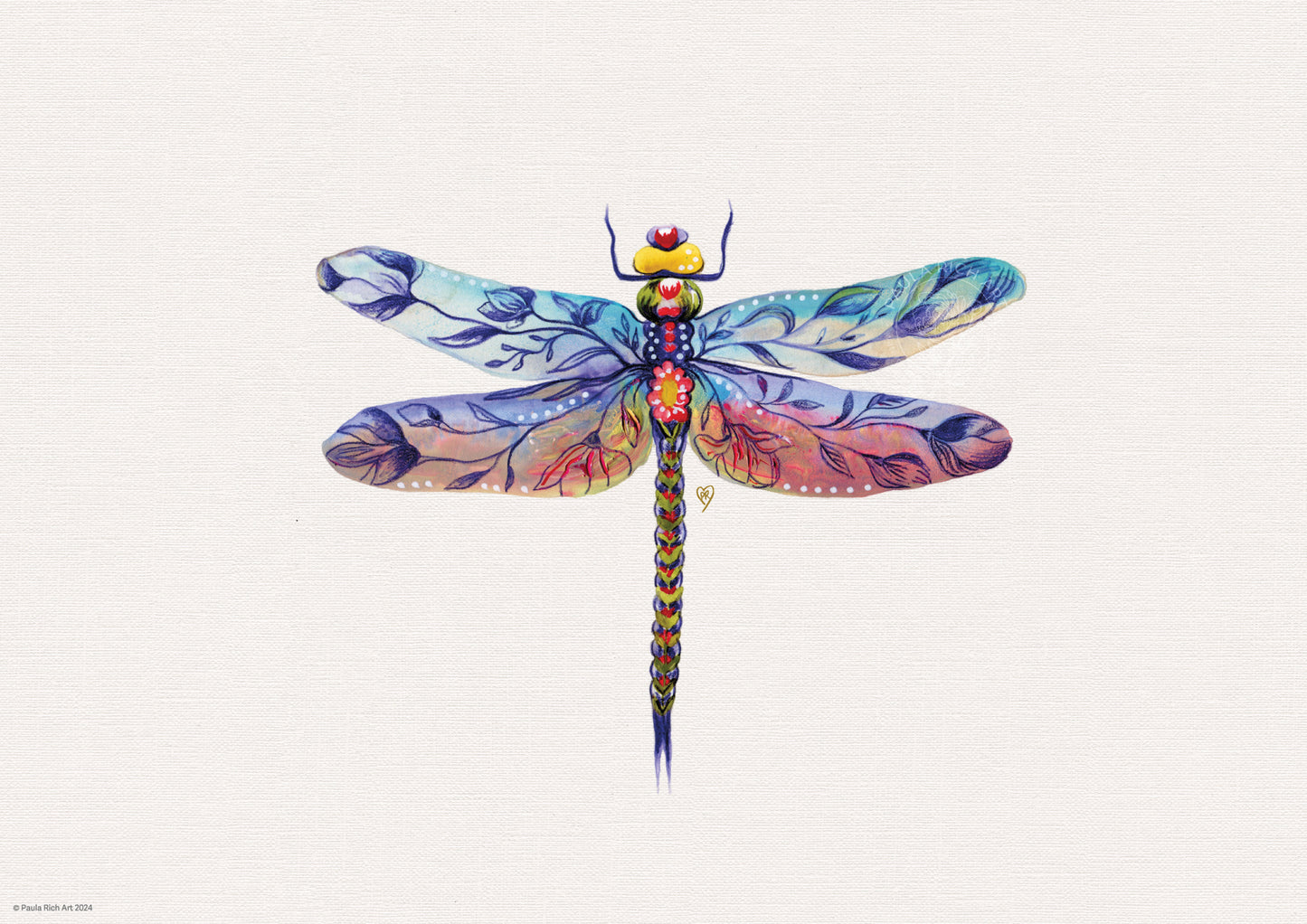 Dragonfly Archival A4 Print