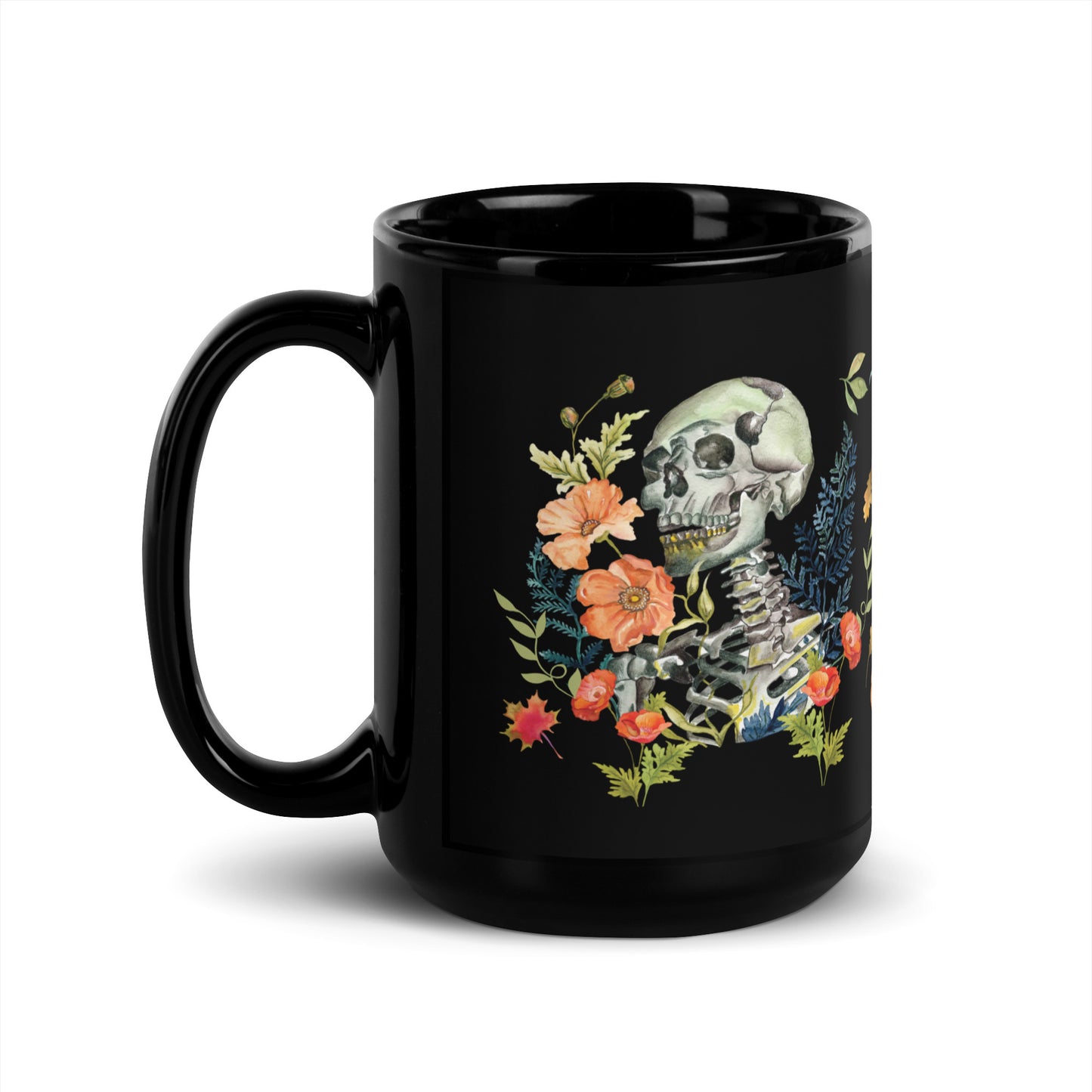 Black Glossy Mug