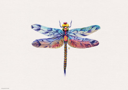 Dragonfly Archival A4 Print
