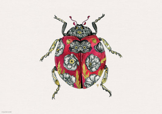 Ladybug Archival A4 Print